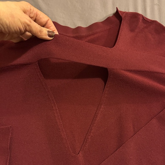 Sarah Pacini Red Sweater - Picture 3 of 5